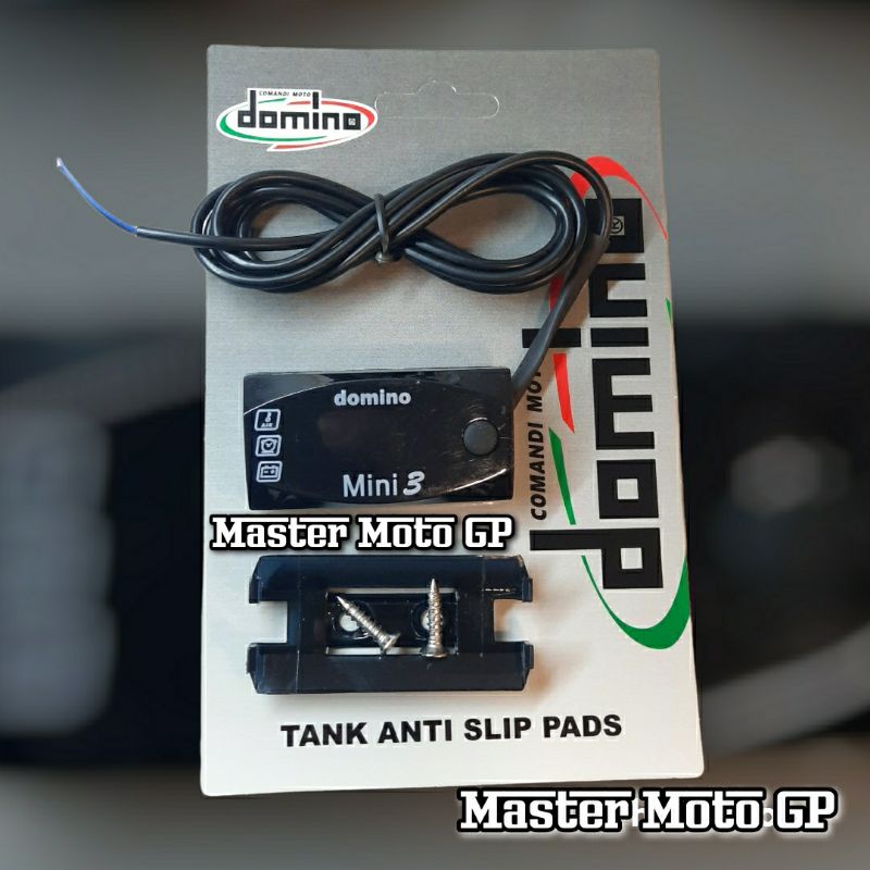 Volt meter 3in1 Domino Volt meter jam suhu mini 3 Domino 5,7cm Voltmeter suhu jam Domino