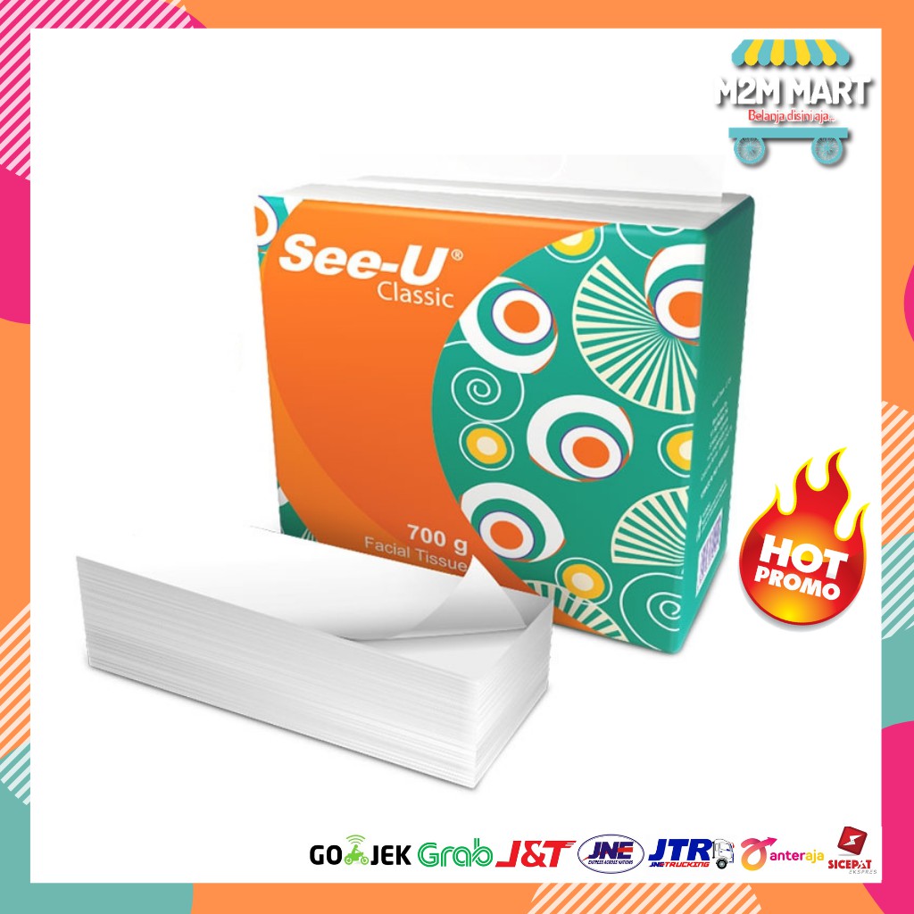 Tisue Wajah See U 700 Gr Classic / Tisu wajah / Tisu Facial / Tissue Wajah / Facial Tissue