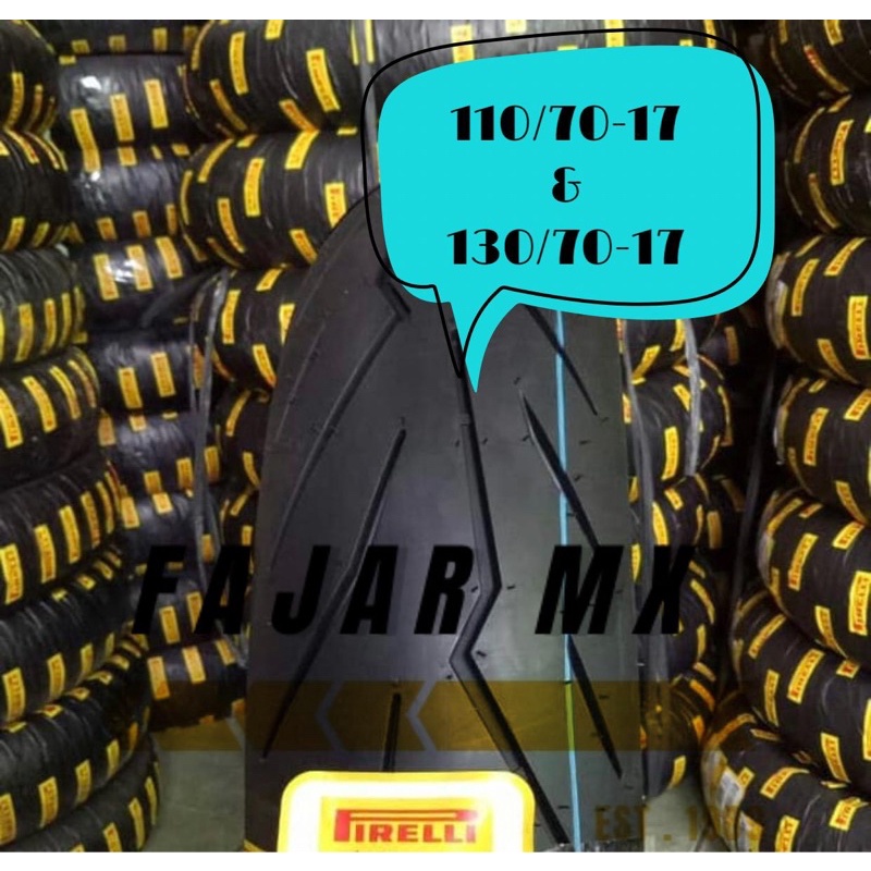 Ban luar pirelli 110/70x17 & 130/70x17 Pirelli diablo rosso sport
