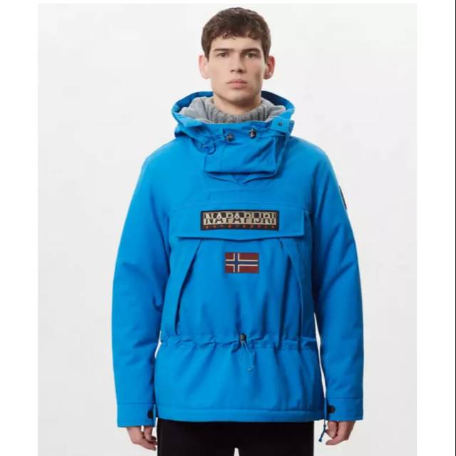 Jaket outdoor gunung napapijri skidoo no rainforest down bulu angsa snowboard goretex