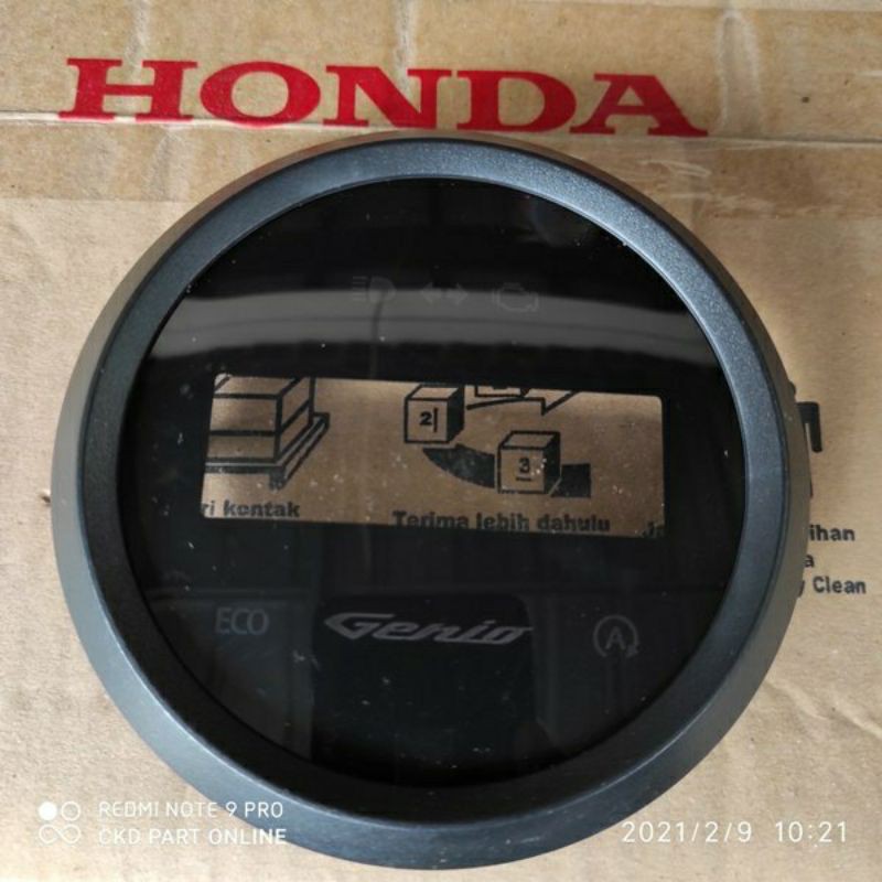 Mika Speedometer Spedometer Case Upper Assy CBS ISS/Non iss Honda Genio 2019 2020 K0J Original