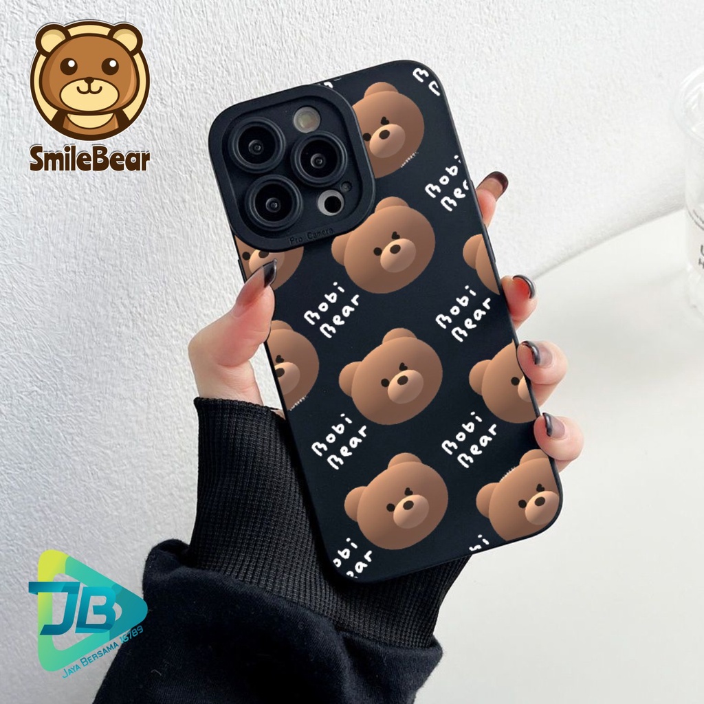 SOFTCASE CASE SILIKON PROCAMERA SMILEBEAR OPPO VIVO SAMSUNG REALME XIAOMI IPHONE INFINIX ALL TYPE JB5630