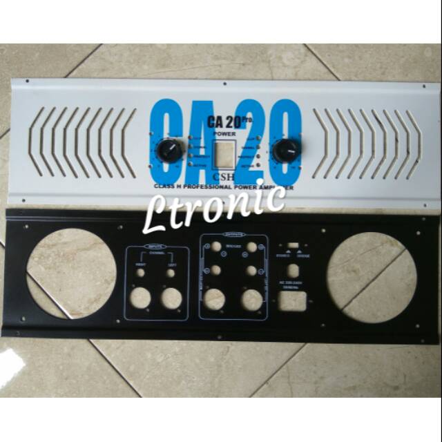 Panel Box CA 20 putih plus knop model built up