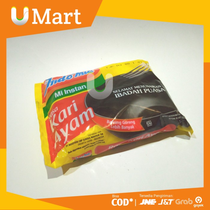 

U Mart - Indomie Kari Ayam 5 pcs