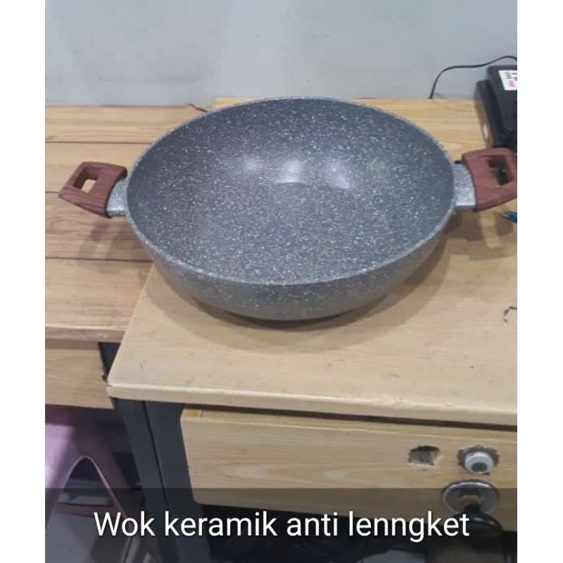 wok pan keramik
