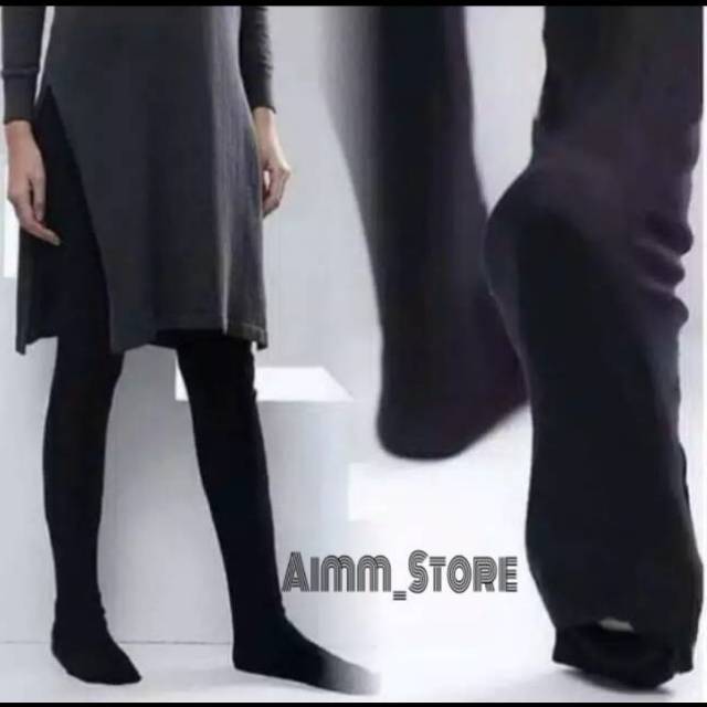 Premium,legging wudhu muslimah bahan Spandek Adem