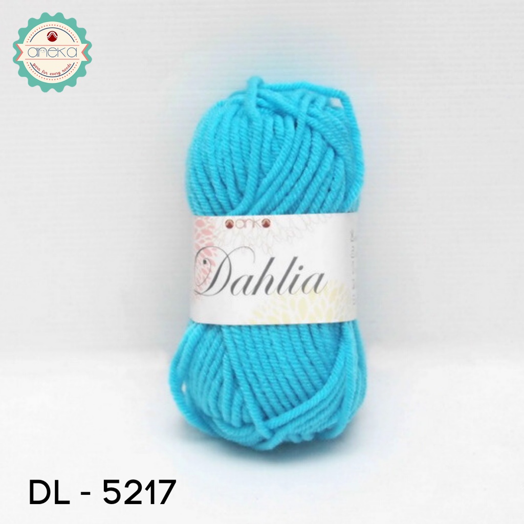 Benang Rajut Karpet Dahlia / Carpet Yarn - 5217 ( Biru Tosca )