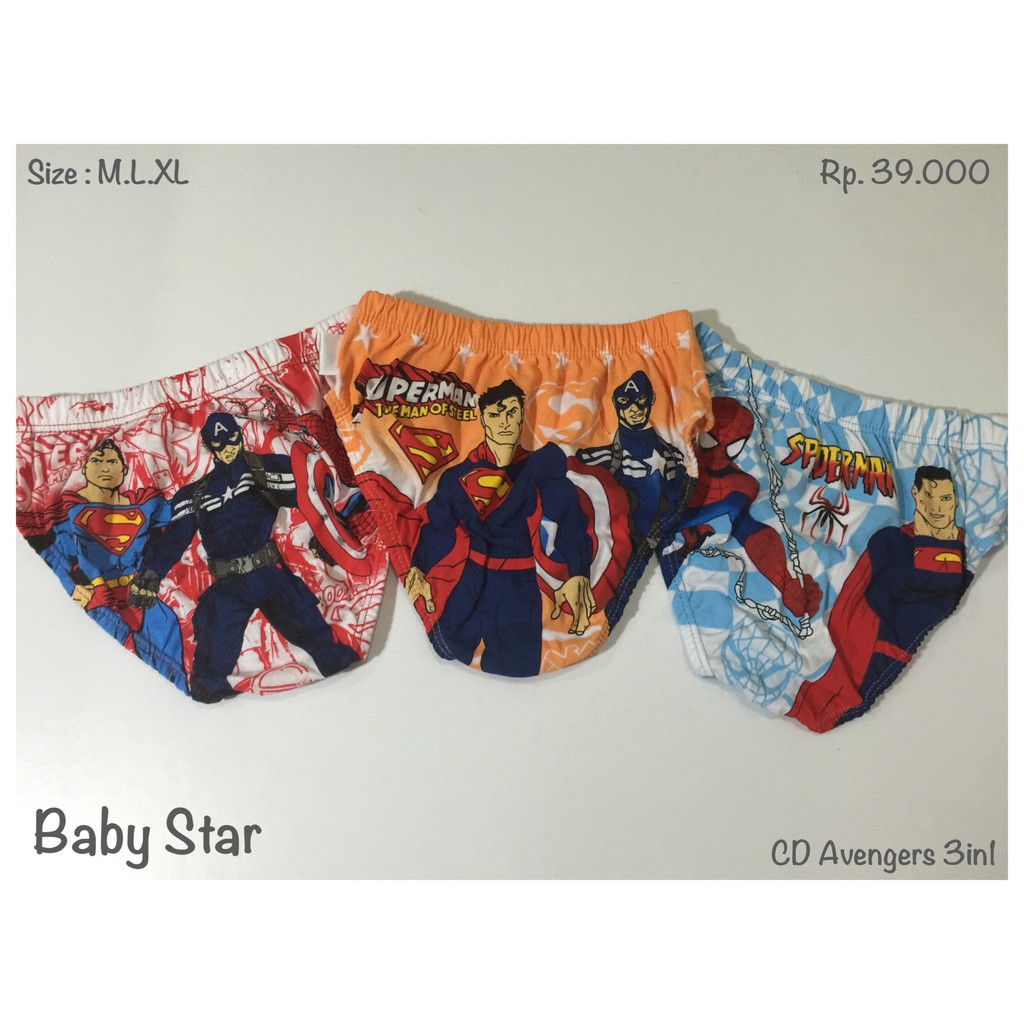 CD ANAK 3IN1 SUPERMAN