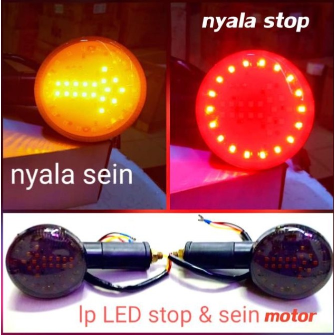 LAMPU SEIN MOTOR BULET / LAMPU VARIASI MOTOR