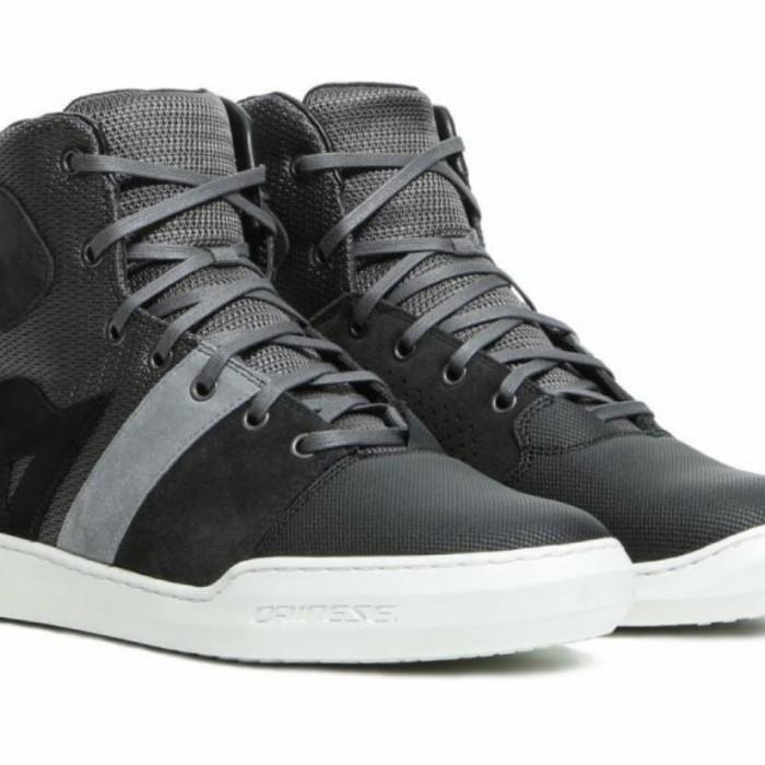Biker Dainese York Air Dark Grey Shoes | Sepatu Riding Bikers | Original