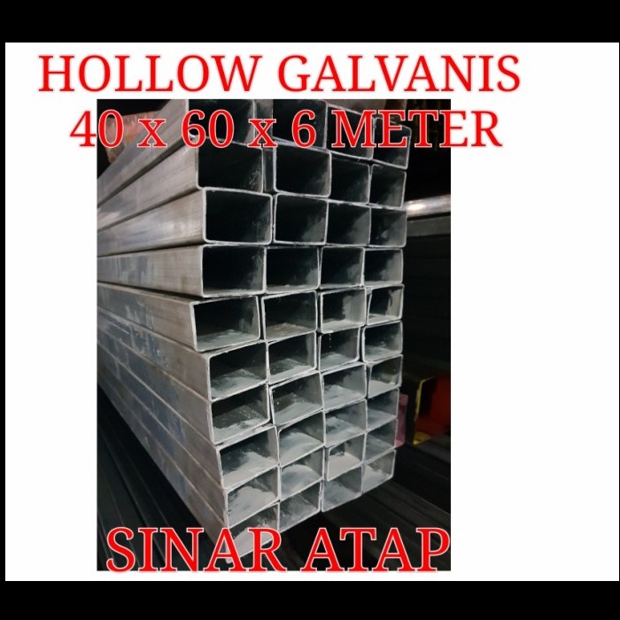 BESI HOLLOW GALVANIS 40x60