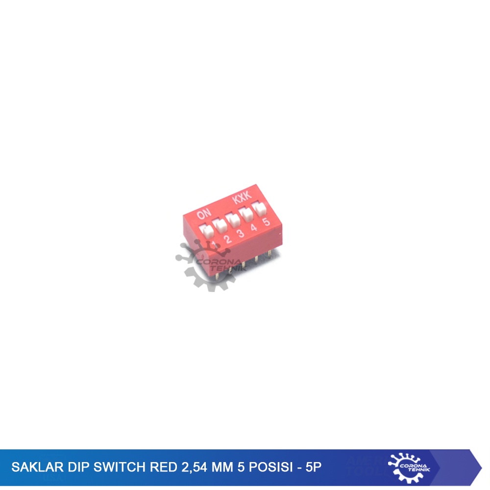 DIL Switch - Pitch Pin 2.54 mm - Saklar Dip Switch Breadboard