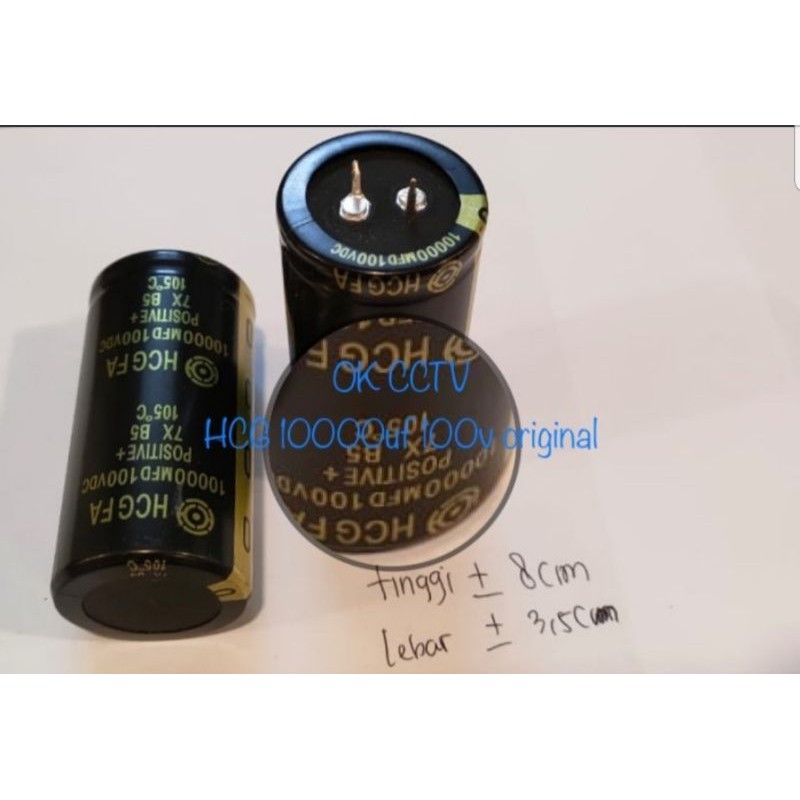 ELCO HCG 10000uf 100v ORIGINAL