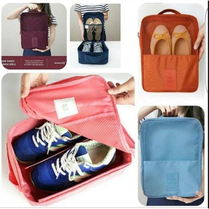 Shoes Pouch Ver 2 / Tas Sepatu Sandal Perlengkapan Olahraga Travelling