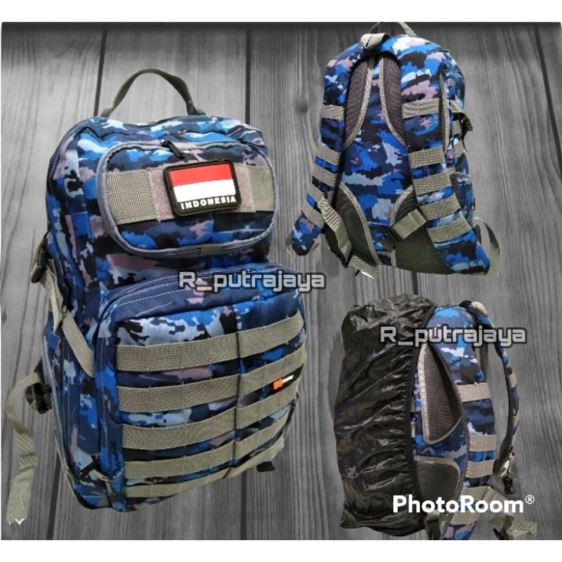 TAS RANSEL MODEL JATAH TNI TERBARU KWALITAS JATAH/TAS RANSEL ARMY LORENG AU MODEL JATAH ASLI