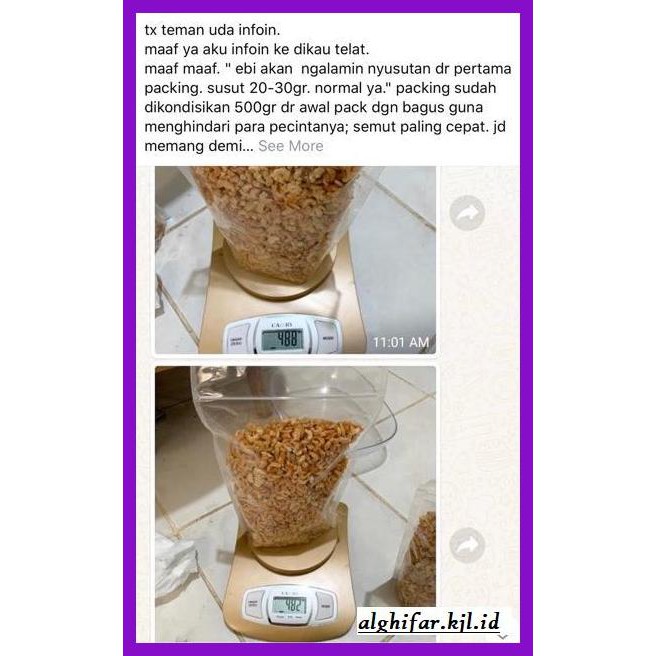 

Makanan-Kering- Hebi / Ebi Udang Kering Bagan Sumatera -Aneka.