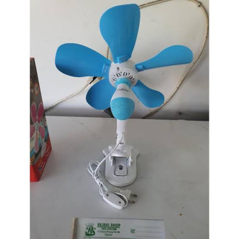 (Murah) Kipas Angin Baling-baling / Kipas Angin Jepit Mini Fan / Kipas Dinding Murah / kipas