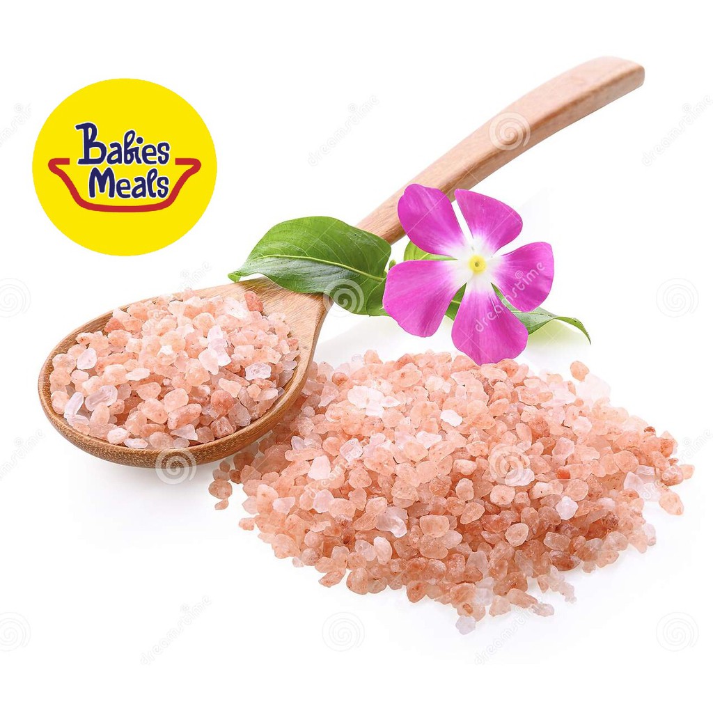 

Himalayan Pink Salt Garam MPASI - Natural Himalaya PREMIUM - BABIES MEALS
