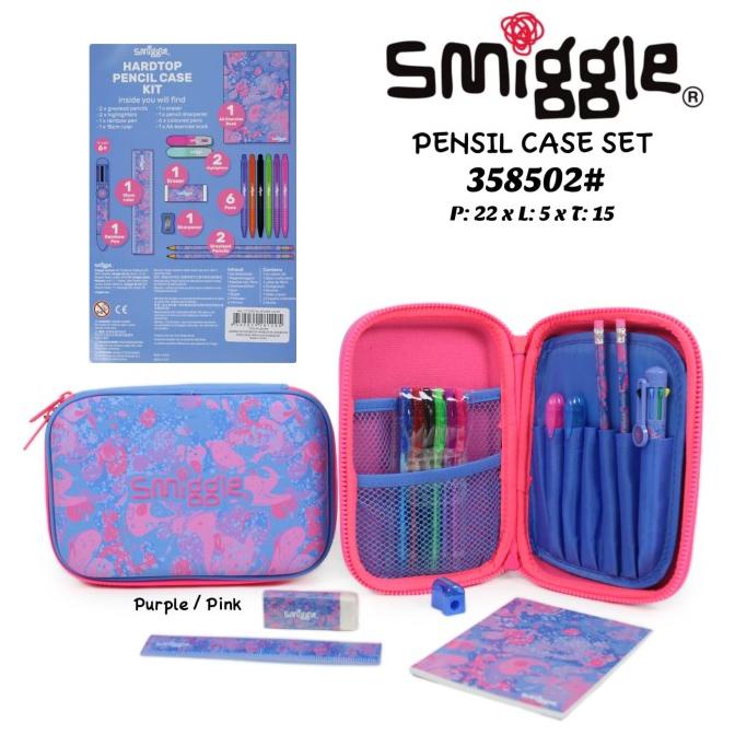 

smiggle pencil case kotak pensil smiggel ori