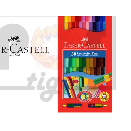 

♪ CONNECTOR PEN 30 FABER CASTELL - SPIDOL ✴