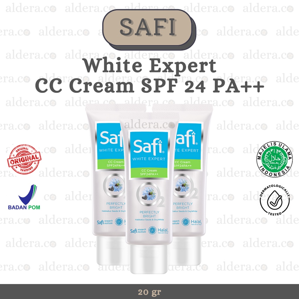 SAFI White Expert CC Cream SPF 24 PA++ — CC Cream Safi , Alas Bedak , Concealer , Corrector