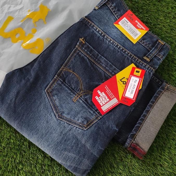 ς Celana Jeans Lois Original Pria 28 34 Panjang Terbaru - Jins Lois Cowok Asli 100% Premium  