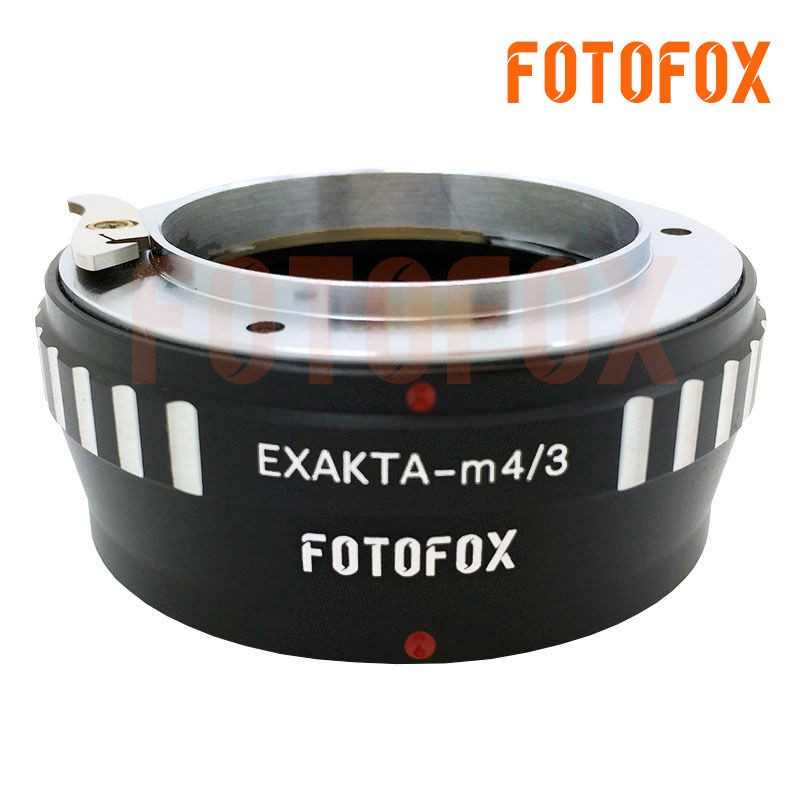 Adapter Converter Fotofox Lensa Exakta Exa To Kamera mft m43 m4/3 Olympus Panasonic Lumix Mirrorless