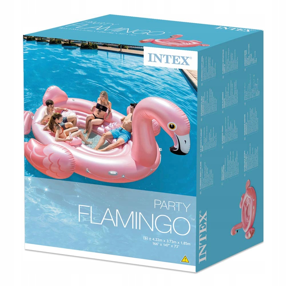 Jual Intex Pelampung Flamingo Jumbo Floaties Family Inflatable Toys ...