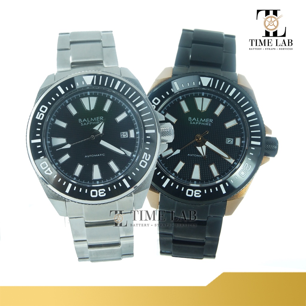 JAM TANGAN BALMER ORIGINAL BERGARANSI B-7989MA / B 7989MA PRIA AUTOMATIC & SAPPHIRE GLASS