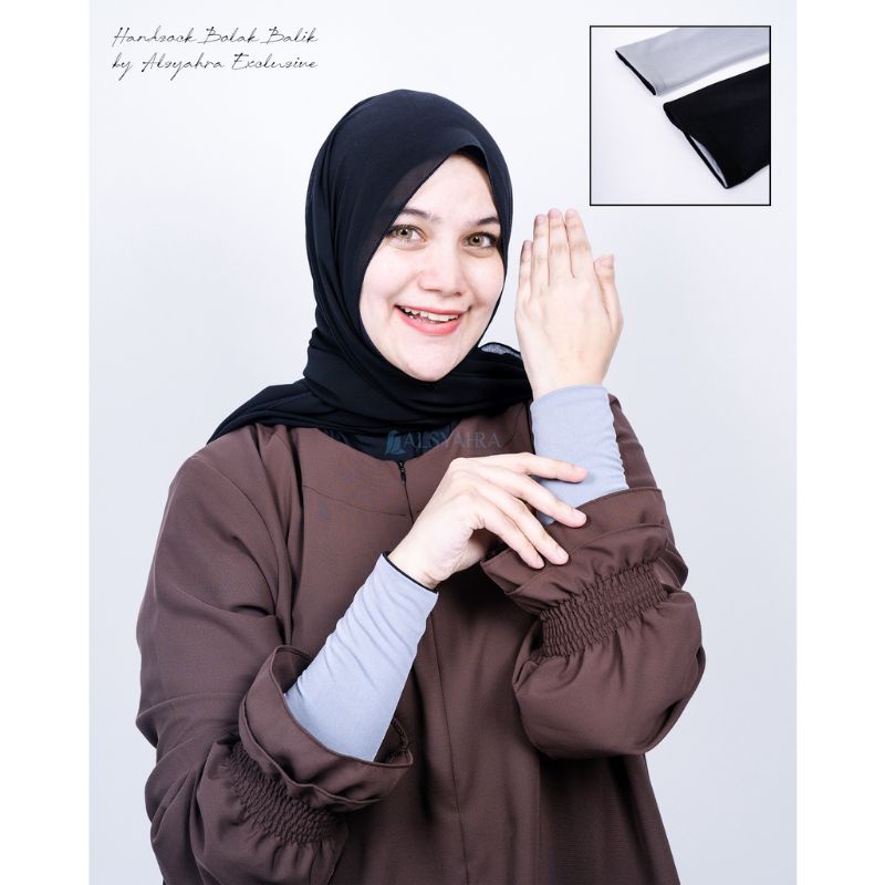 Manset Handsock Bolak Balik 2 Warna Alsyahra Exclusive