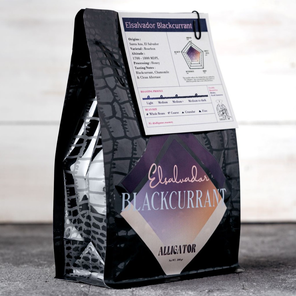 

El Salvador Blackcurrant Santa Ana | Alligator Specialty Blend