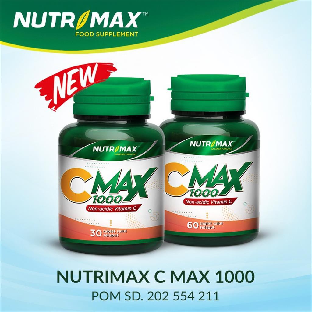 Nutrimax C Max 1000 isi 30 Tablet