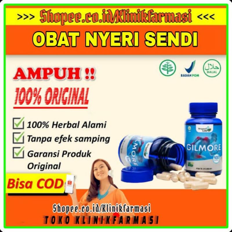 

Gilmore 100% Original Obat Nyeri Sendi Persendian & Tulang - Gilmore Mengatasi Nyeri Sendi Rematik &
