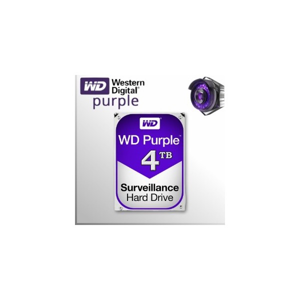 WD Caviar Purple 4TB - HD Hardisk Internal 3.5&quot; for CCTV Surveillance