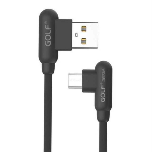 Golf Kabel Charger Micro USB L Shape