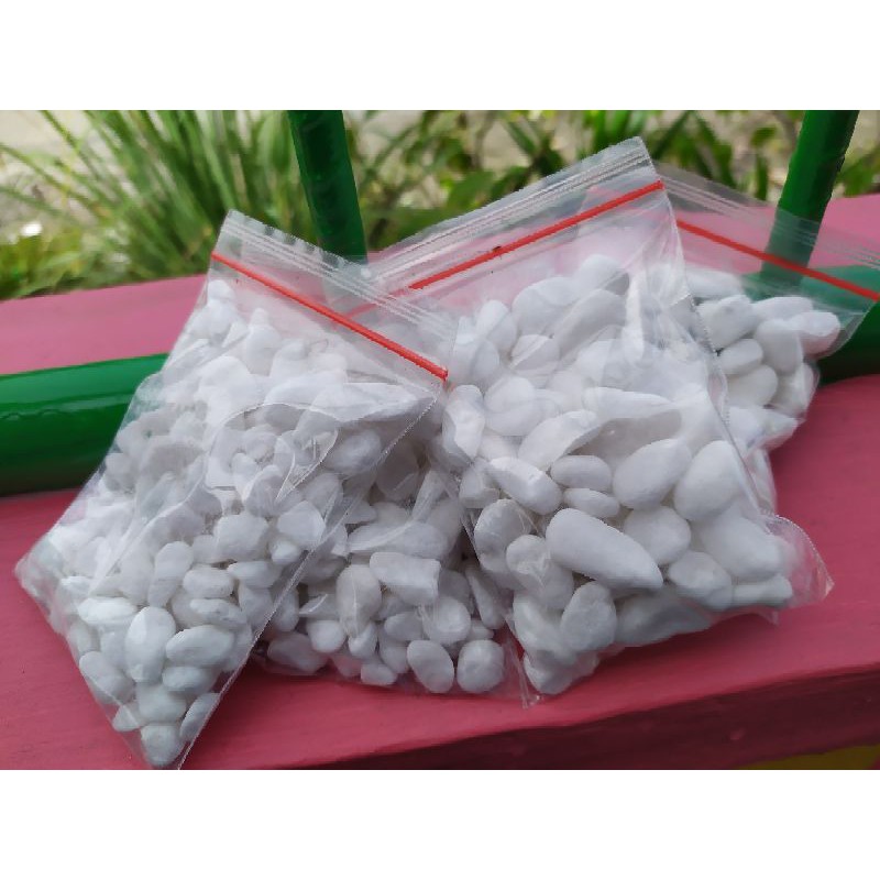 Batu kerikil kecil putih