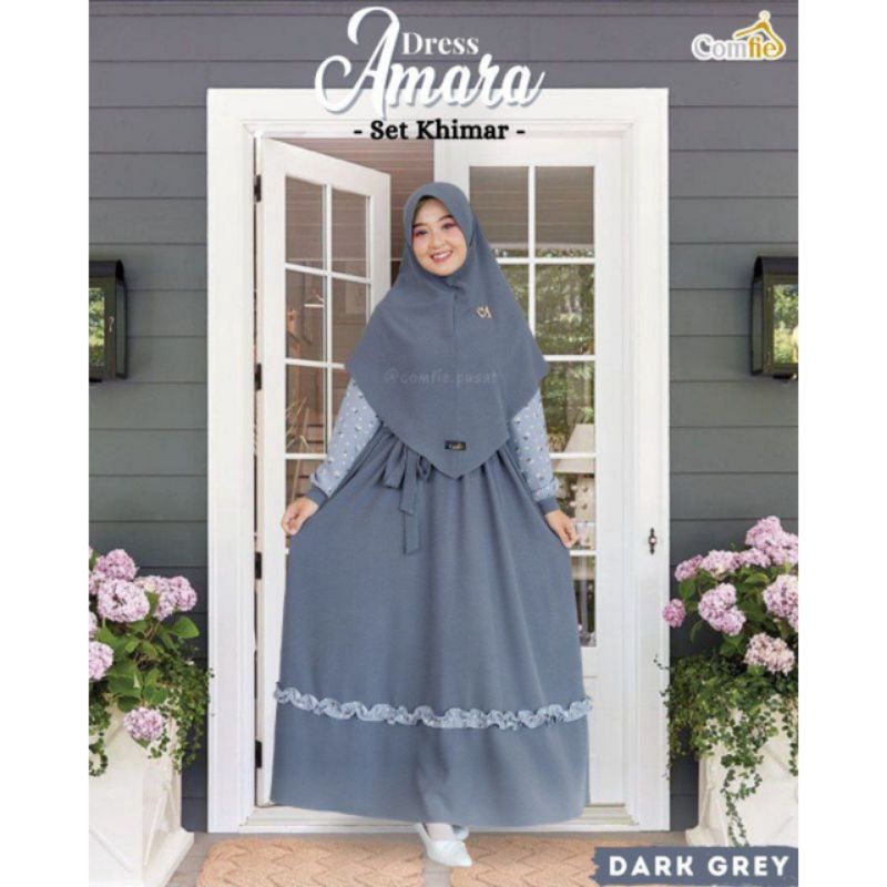 Dress/gamis/dress Amara set by comfie
