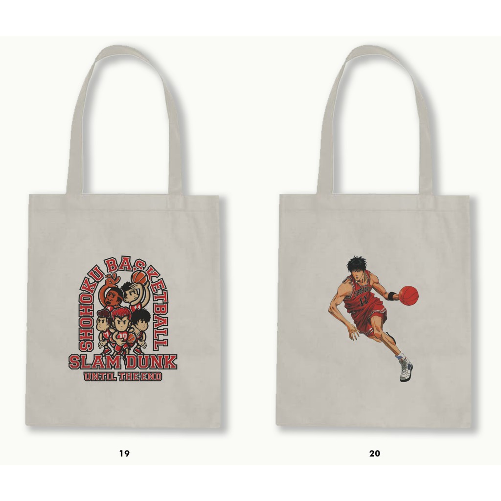 TOTE BAG BLACU  - SLAM DUNK (MANGA) .01