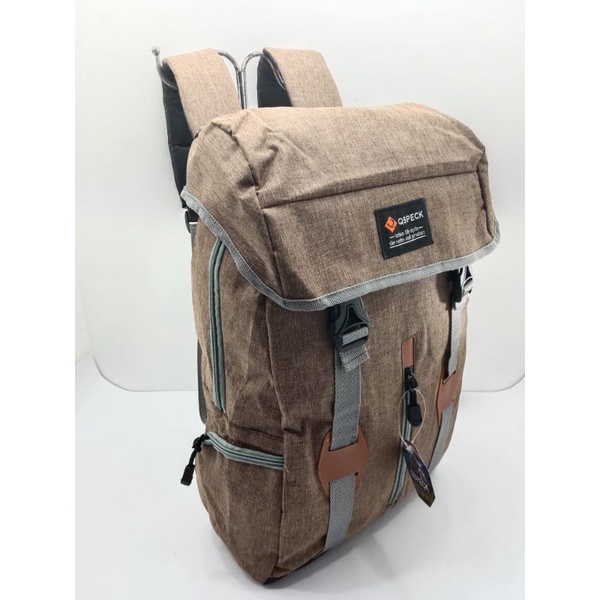 Tas Ransel Denim Ospect 02 Model Tutup