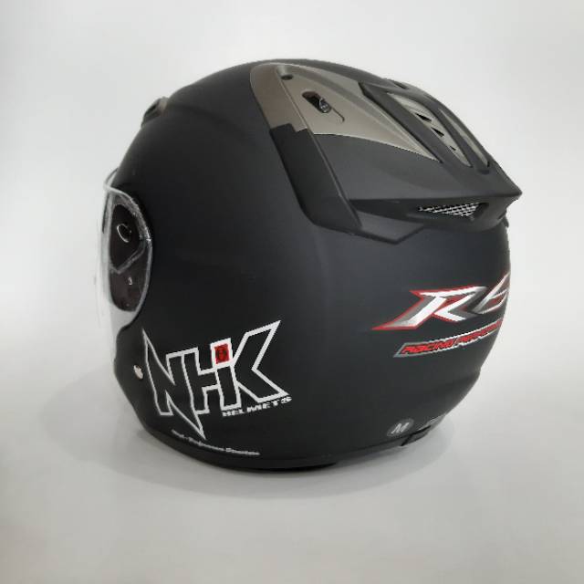 Helm NHK R6 HITAM DOF