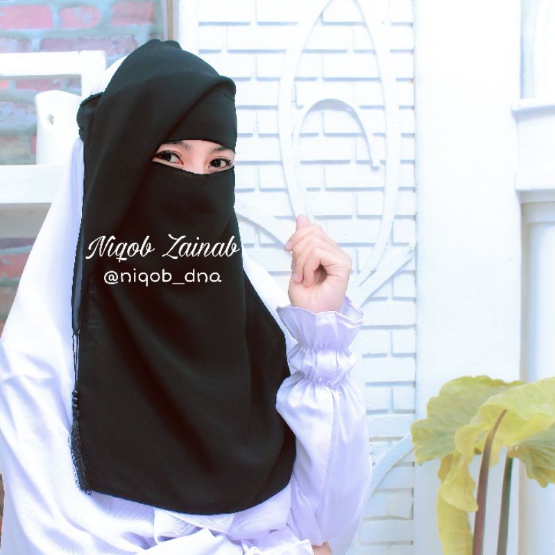 Niqab Bandana Niqab Cadar Niqab Yaman Cadar Bandana Niqob Viral Termurah Niqob PONI MIRING