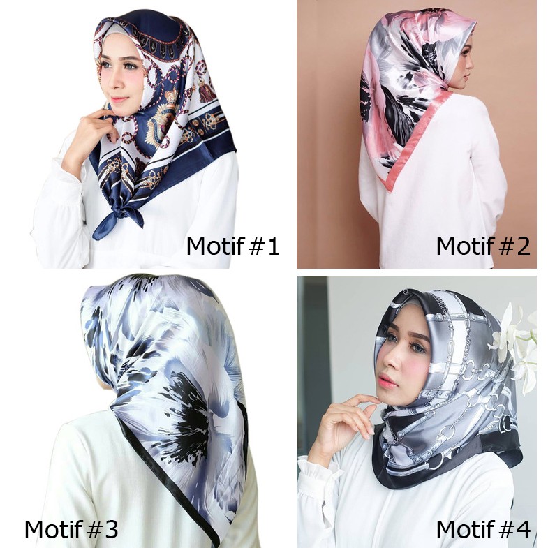 Jilbab Hijab Cantik Wanita Kerudung Segi Empat Simpel Produk Import Tebal Berkualitas Fashion Wanita