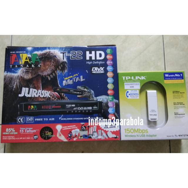 Tanaka T22 Jurassic Metal K5s + wifi dongle Tplink 727 ( MT7601)