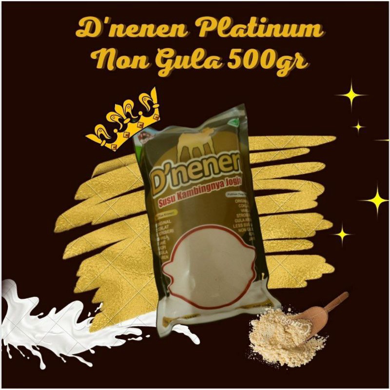 

Susu Kambing Etawa Bubuk D'nenen Platinum (Tanpa Krimer) Tanpa Gula