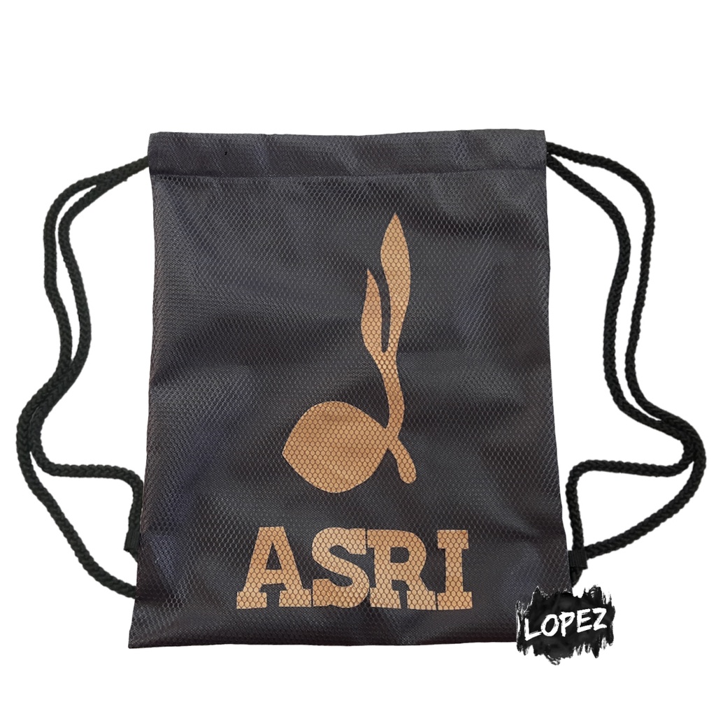 Tas Jaring Tunas Pramuka / Tas Ransel Lambang Pramuka / String Bag Praja Muda Karana Lopez