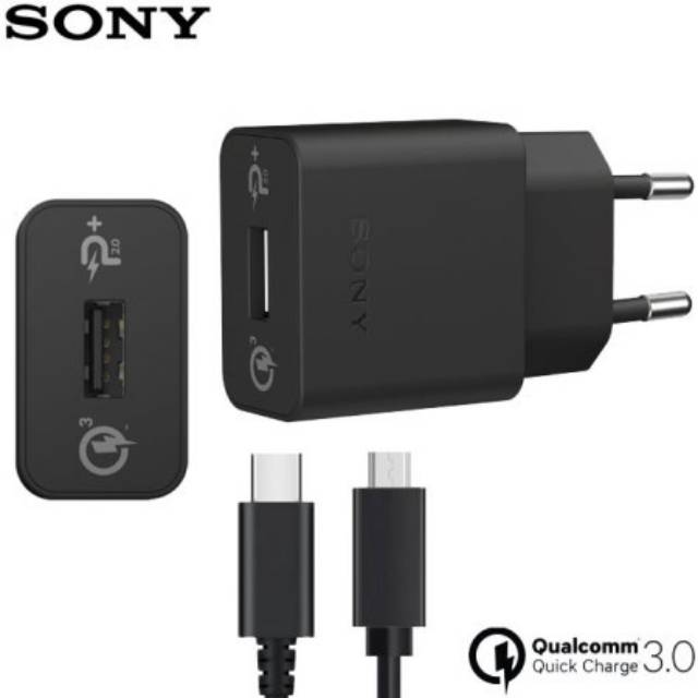 Travel Charger Sony Quick Charging 2.0 Original