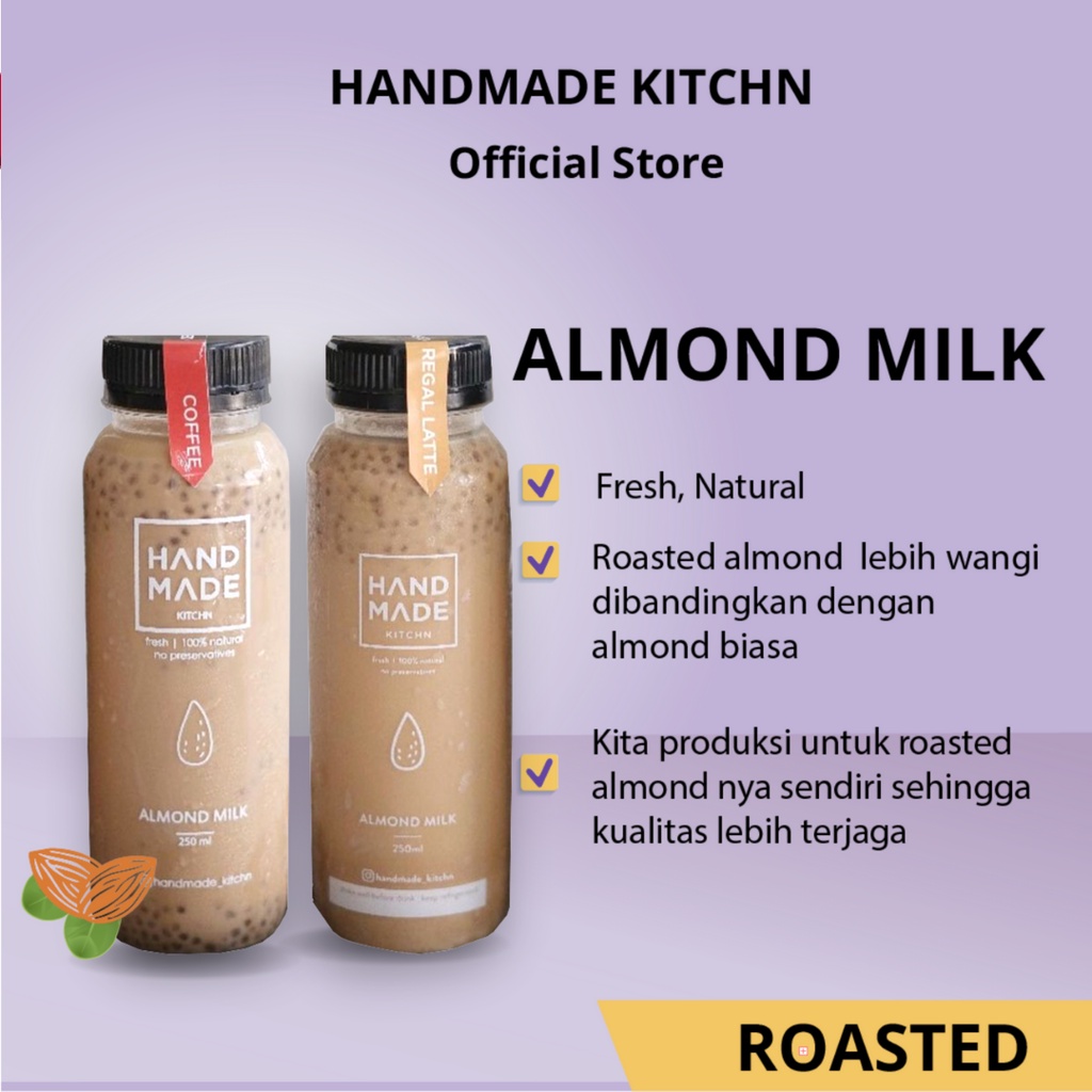 

HANDMADE KITCHN Roasted Almond Milk