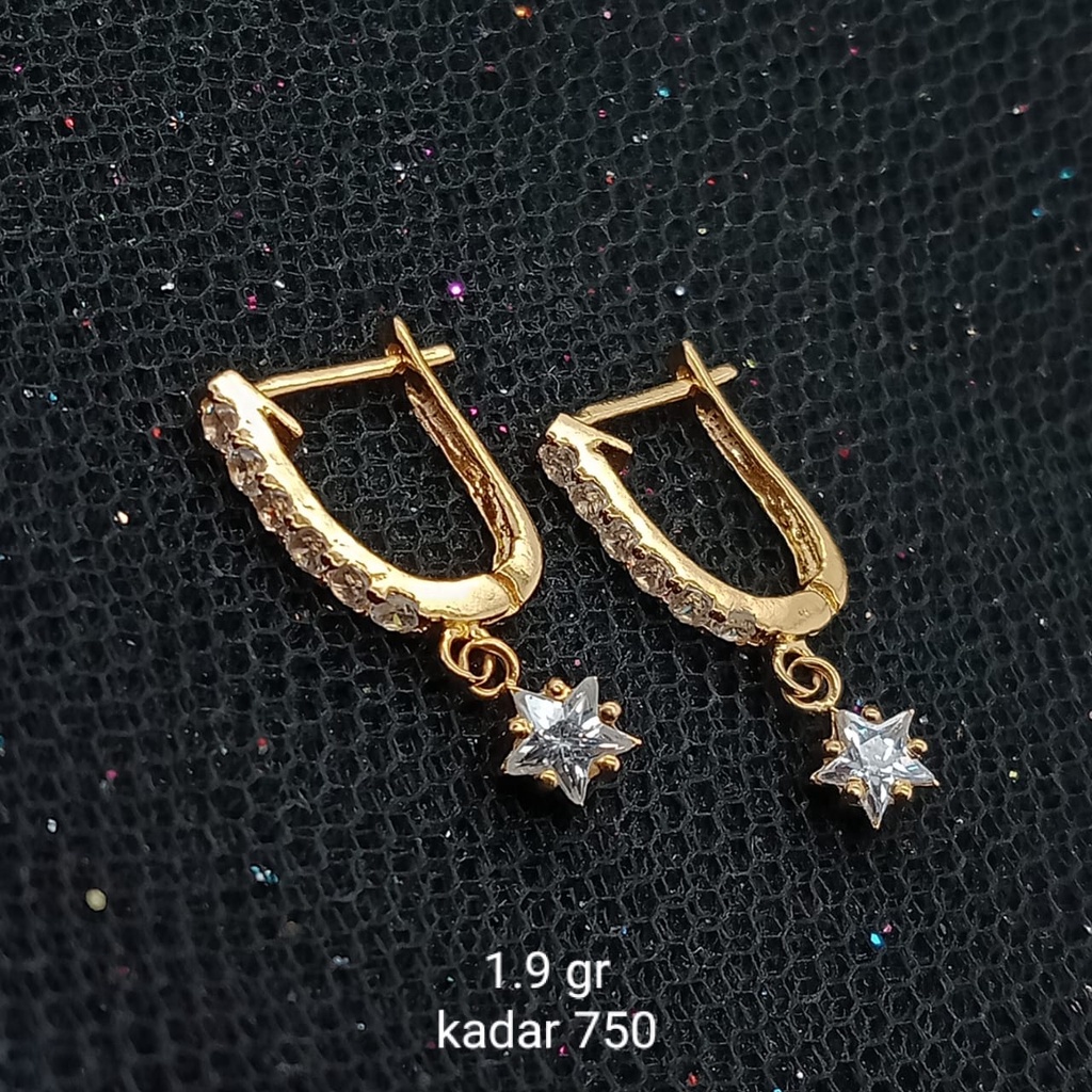 Anting Emas 17K - 1.9 gr Kadar 750 - 518