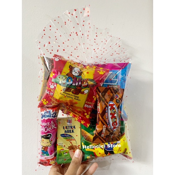 

PARCEL BINGKISAN SNACK ULTAH KEMASAN CANTIK