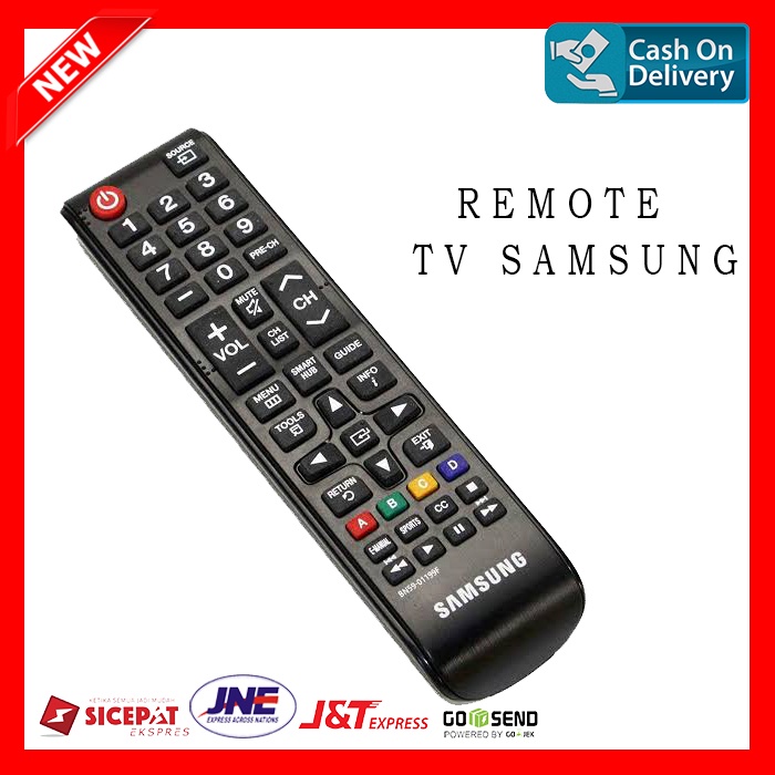 REMOTE LED/LCD TV SAMSUNG ORIGINAL COCOK UTK SEGALA TYPE DIJAMIN CONEC